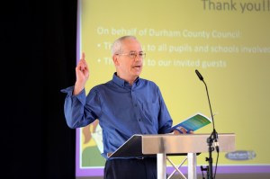 Bernard Young performing at JRSO event Durham 2018